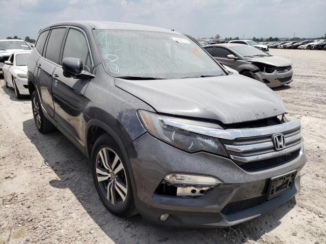 HONDA PILOT EXL 2018 with VIN 5FNYF6H5XJB011384 - Photo from auction