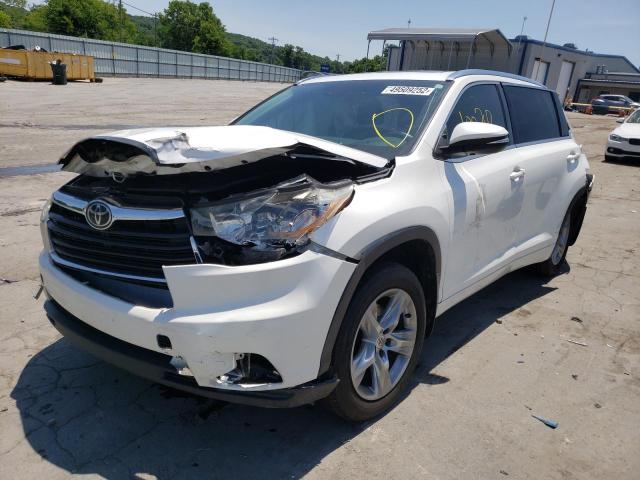 Photo 2 from auction – 2015 TOYOTA HIGHLANDER with VIN 5TDDKRFH5FS168820