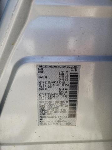 Photo 10 from auction – 2015 NISSAN PATHFINDER with VIN 5N1AR2MN5FC637884