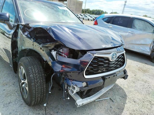 Photo 9 from auction – 2021 TOYOTA HIGHLANDER with VIN 5TDGBRCH9MS515032