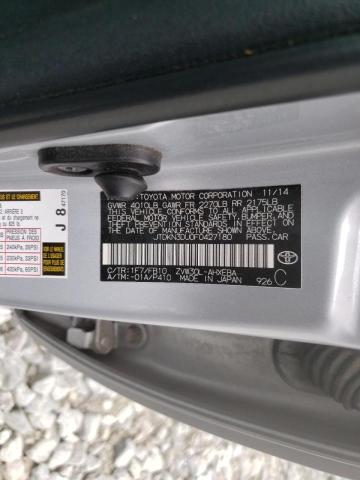 Photo 10 from auction – 2015 TOYOTA PRIUS with VIN JTDKN3DU0F0427180