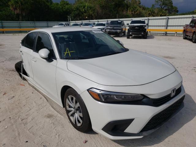 Photo 1 from auction – 2022 HONDA CIVIC LX with VIN 2HGFE2F23NH520567
