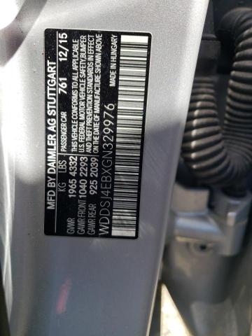 Photo 10 from auction – 2016 MERCEDES-BENZ CLA 250 with VIN WDDSJ4EBXGN329976