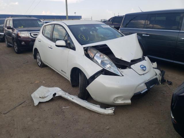NISSAN LEAF S 2013 with VIN 1N4AZ0CP7DC406225 - Photo from auction