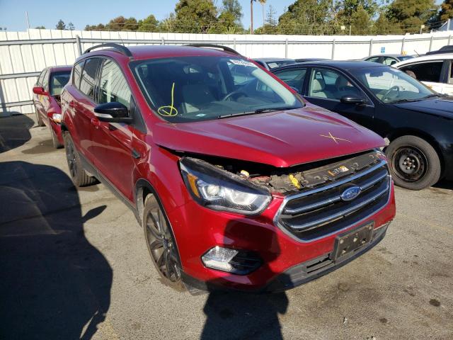 FORD ESCAPE TIT 2017 with VIN 1FMCU0J96HUC51684 - Photo from auction