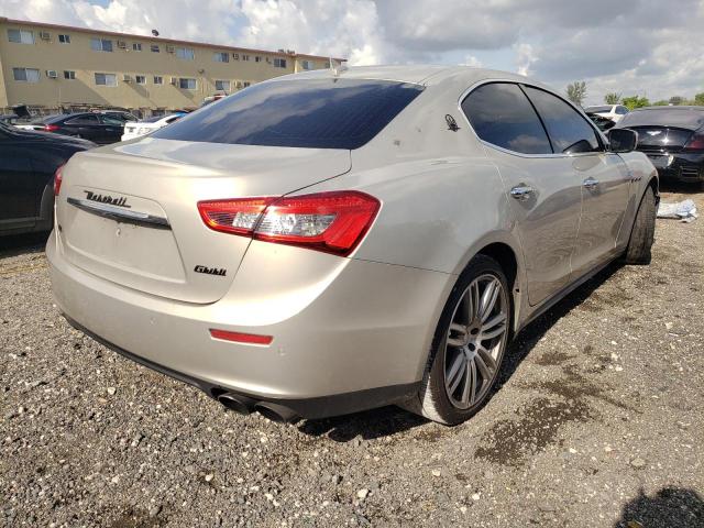 Photo 4 from auction – 2014 MASERATI GHIBLI S with VIN ZAM57RTA4E1094729