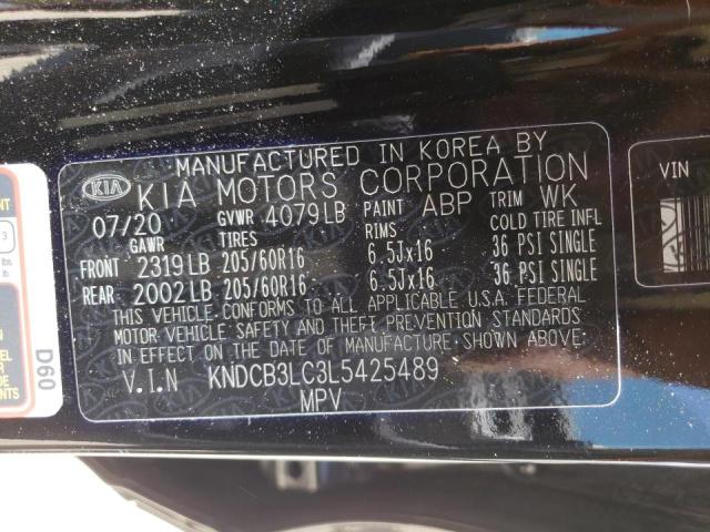 Photo 10 from auction – 2020 KIA NIRO LX with VIN KNDCB3LC3L5425489