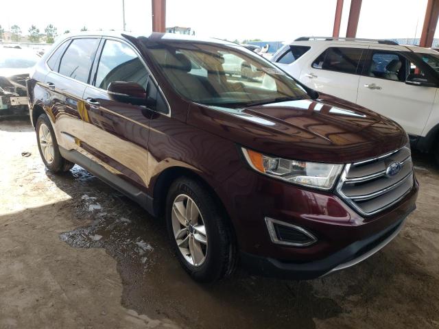 FORD EDGE SEL 2017 with VIN 2FMPK3J9XHBB34589 - Photo from auction