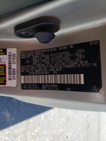 Photo 10 from auction – 2007 TOYOTA SIENNA CE with VIN 5TDZK23C97S091828