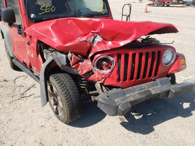 Photo 9 from auction – 2005 JEEP WRANGLER X with VIN 1J4FA39S85P348375