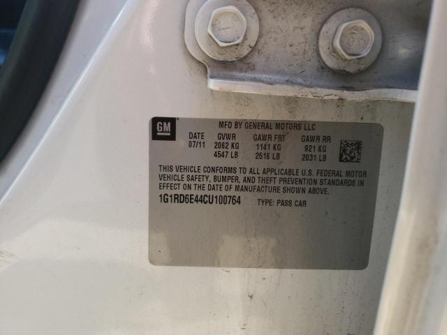 Photo 10 from auction – 2012 CHEVROLET VOLT with VIN 1G1RD6E44CU100764