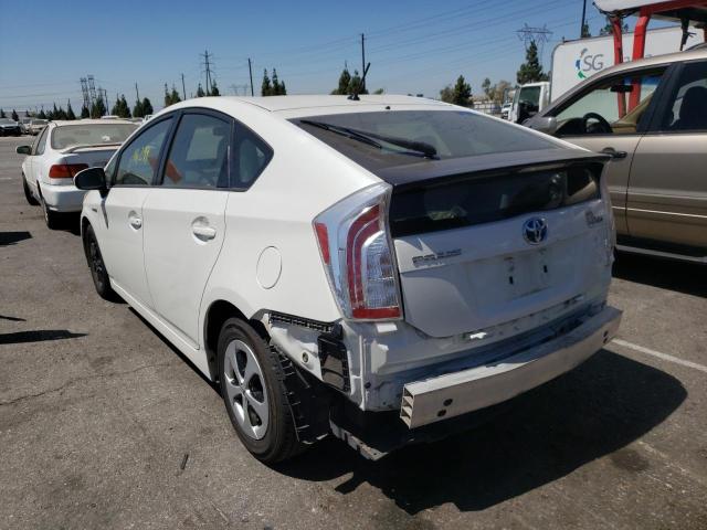 Photo 3 from auction – 2014 TOYOTA PRIUS with VIN JTDKN3DU0E1771083