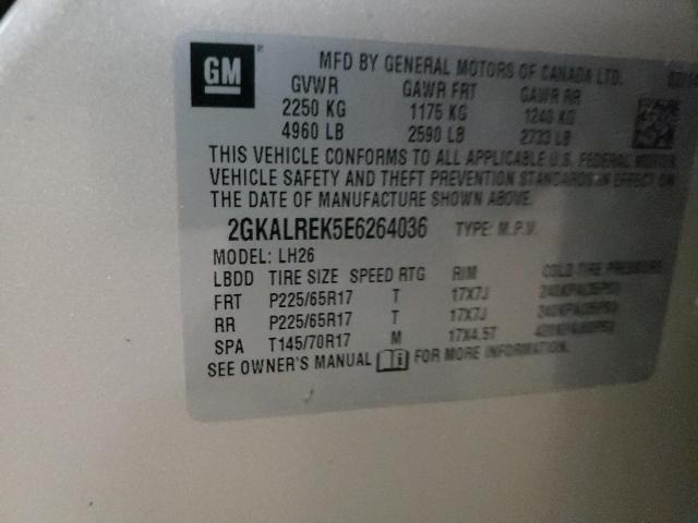 Photo 10 from auction – 2014 GMC TERRAIN SL with VIN 2GKALREK5E6264036