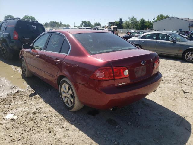 Photo 3 from auction – 2006 KIA OPTIMA LX with VIN KNAGE124765028621