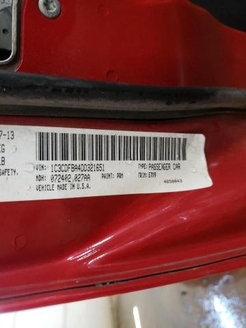 Photo 10 from auction – 2013 DODGE DART SXT with VIN 1C3CDFBA4DD321651