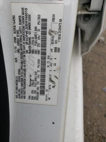 Photo 10 from auction – 2011 FORD FIESTA with VIN 3FADP4EJ2BM166015