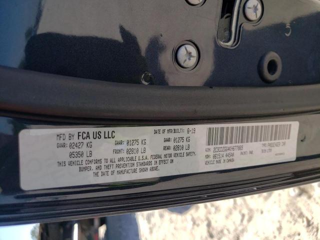 Photo 10 from auction – 2019 DODGE CHALLENGER with VIN 2C3CDZGG4KH677869