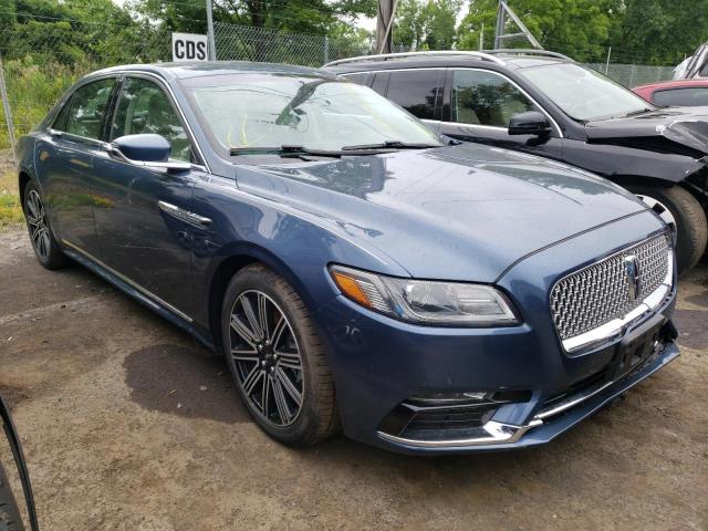 LINCOLN CONTINENTA 2018 with VIN 1LN6L9NP0J5601274 - Photo from auction