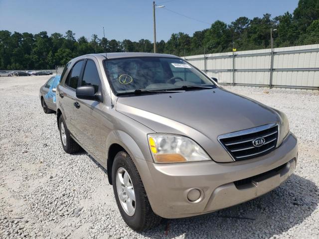 KIA SORENTO EX 2008 with VIN KNDJD735185817758 - Photo from auction