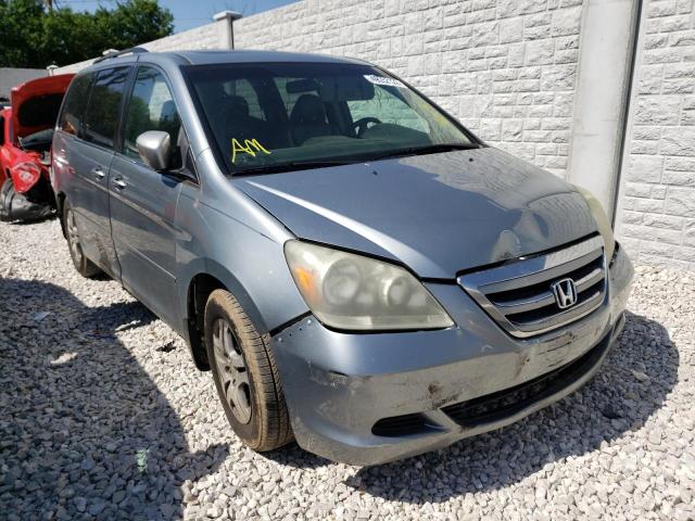 HONDA ODYSSEY EX 2007 with VIN 5FNRL38637B053747 - Photo from auction
