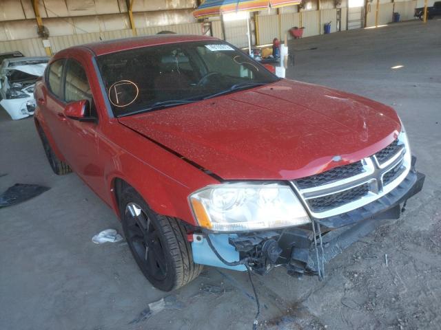 DODGE AVENGER MA 2011 with VIN 1B3BD1FG4BN547190 - Photo from auction