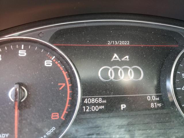 Photo 8 from auction – 2017 AUDI A4 ULTRA P with VIN WAUGMAF46HN044034