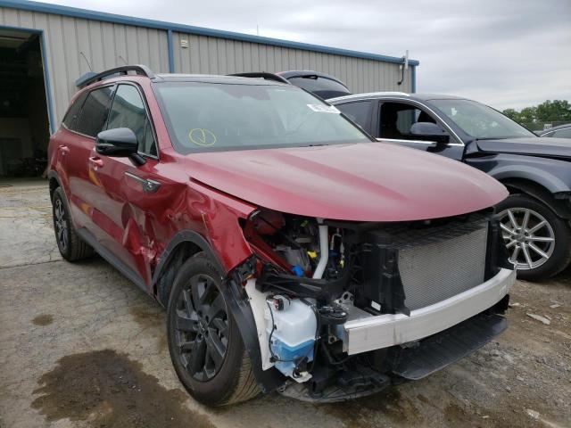 KIA SORENTO S 2022 with VIN 5XYRLDLC6NG085746 - Photo from auction
