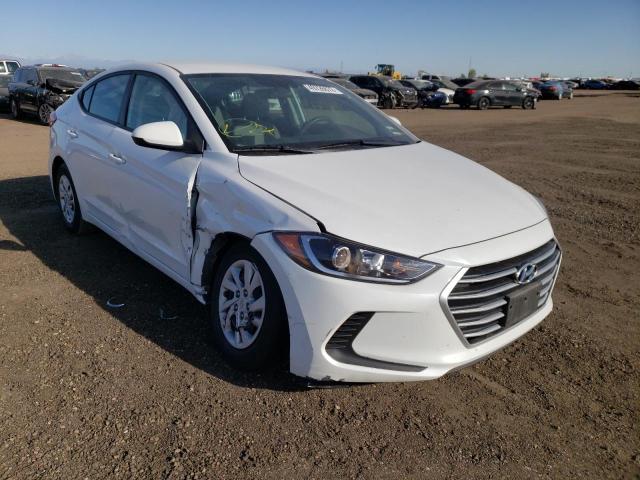 HYUNDAI ELANTRA SE 2017 with VIN 5NPD74LF3HH200096 - Photo from auction