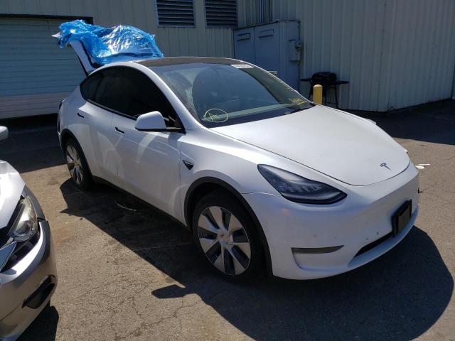 TESLA MODEL Y 2021 with VIN 5YJYGDEE8MF160239 - Photo from auction