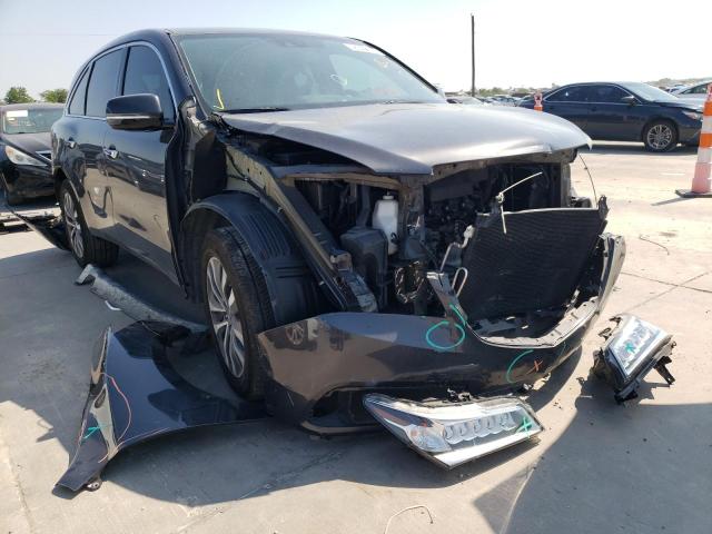 ACURA MDX TECHNO 2014 with VIN 5FRYD3H41EB015176 - Photo from auction