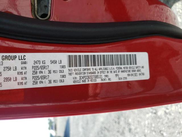 Photo 10 from auction – 2013 DODGE JOURNEY SX with VIN 3C4PDCBG5DT685121