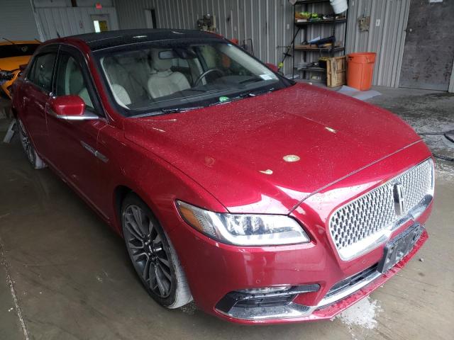 LINCOLN CONTINENTA 2017 with VIN 1LN6L9NP0H5636357 - Photo from auction