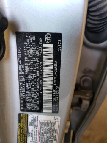 Photo 10 from auction – 2005 TOYOTA CAMRY LE with VIN 4T1BE32K35U042779