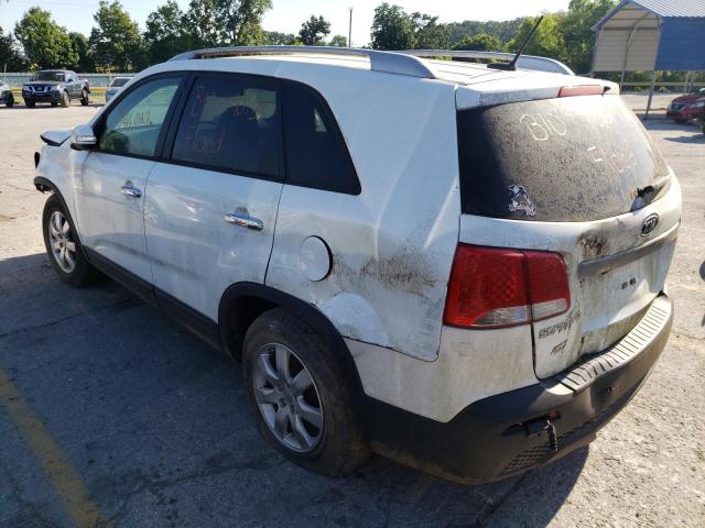Photo 3 from auction – 2012 KIA SORENTO BA with VIN 5XYKT4A66CG221305