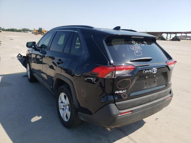Photo 3 from auction – 2021 TOYOTA RAV4 LE with VIN JTMLWRFV9MD131767