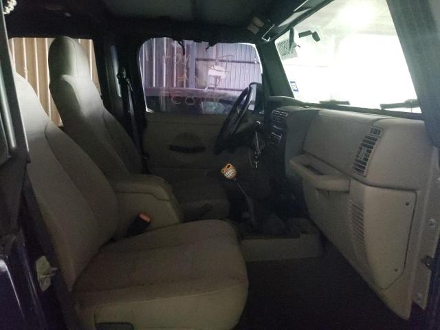 Photo 5 from auction – 2005 JEEP WRANGLER X with VIN 1J4FA39S45P311419