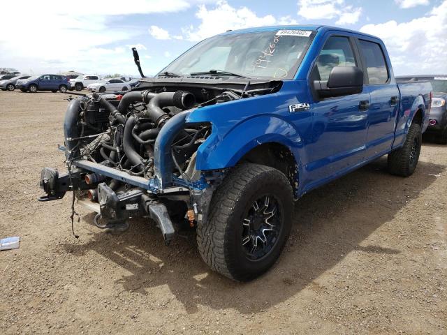 Photo 2 from auction – 2019 FORD F150 SUPER with VIN 1FTFW1E48KFA35766