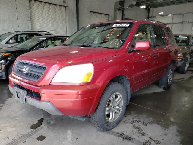 Photo 2 from auction – 2005 HONDA PILOT EX with VIN 5FNYF184X5B004693