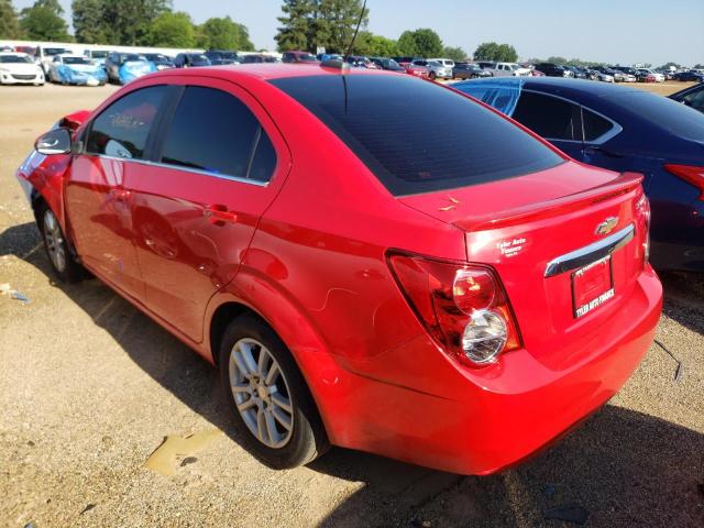 Photo 3 from auction – 2016 CHEVROLET SONIC LT with VIN 1G1JC5SH8G4118269