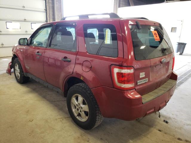 Photo 3 from auction – 2008 FORD ESCAPE XLT with VIN 1FMCU93198KB02449