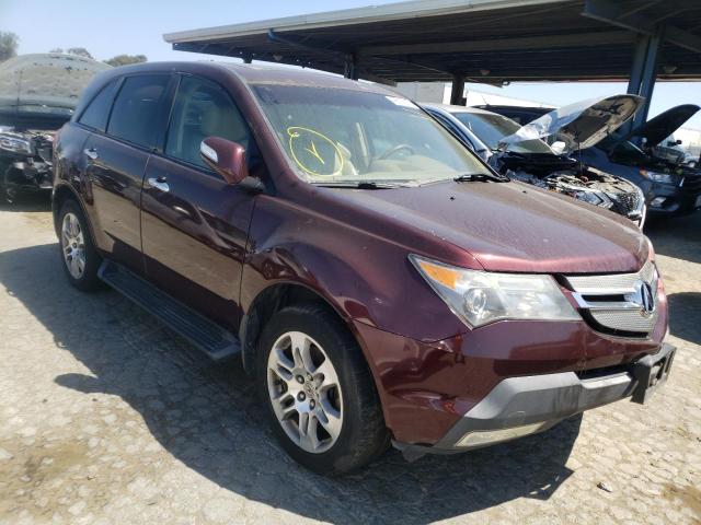 ACURA MDX TECHNO 2008 with VIN 2HNYD28498H548459 - Photo from auction