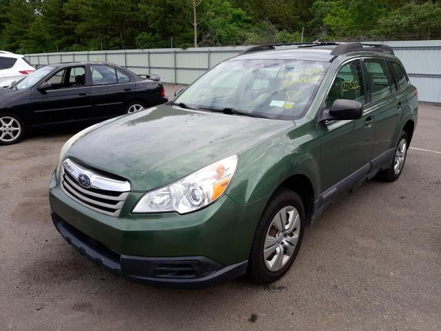 Photo 2 from auction – 2010 SUBARU OUTBACK 2. with VIN 4S4BRBAC6A3364860