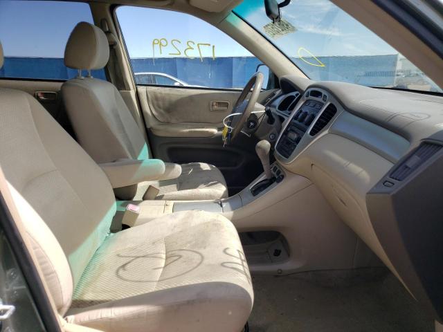 Photo 5 from auction – 2005 TOYOTA HIGHLANDER with VIN JTEGP21A950085839