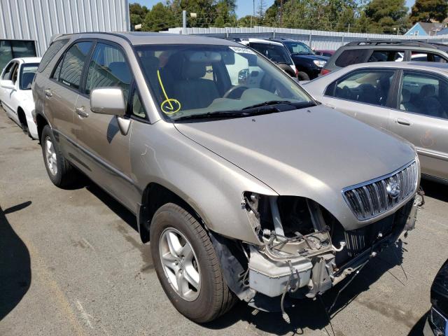LEXUS RX 300 2003 with VIN JTJGF10U830159761 - Photo from auction