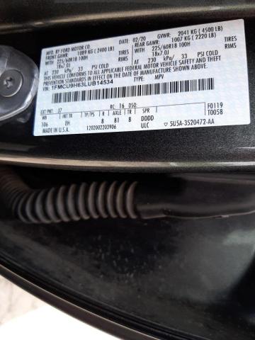 Photo 10 from auction – 2020 FORD ESCAPE SEL with VIN 1FMCU9H63LUB14534