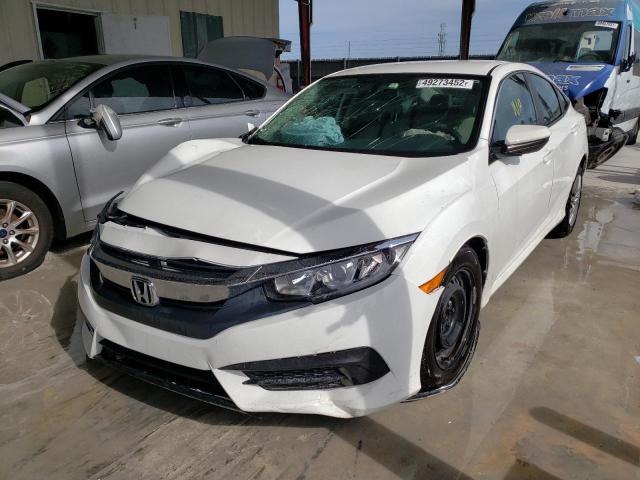 Photo 2 from auction – 2017 HONDA CIVIC LX with VIN 19XFC2F54HE020092
