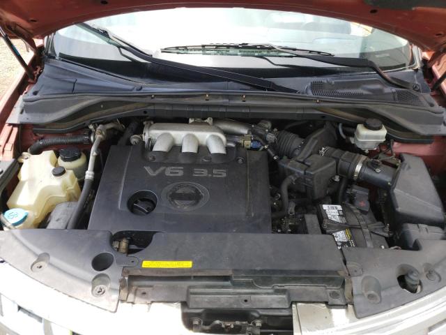 Photo 7 from auction – 2003 NISSAN MURANO SL with VIN JN8AZ08T23W105508