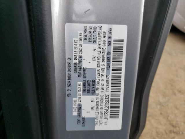 Photo 10 from auction – 2010 MAZDA 5 with VIN JM1CR2WL2A0383053