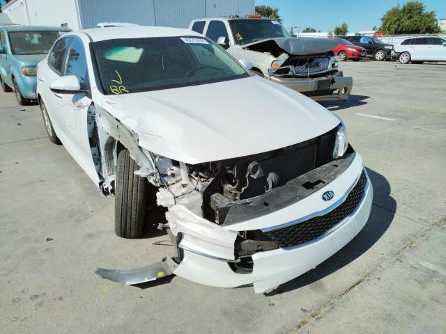 KIA OPTIMA LX 2018 with VIN 5XXGT4L31JG184884 - Photo from auction