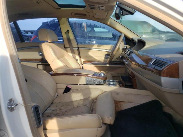 Photo 5 from auction – 2006 BMW 750 LI with VIN WBAHN83556DT32959